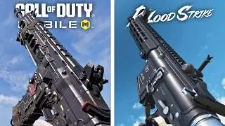 Call of Duty: Mobile ICR-1 vs BloodStrike HK416 - Weapons Comparison