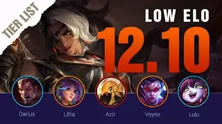 LOW ELO Patch 12.10 TIER LIST | Mobalytics LoL