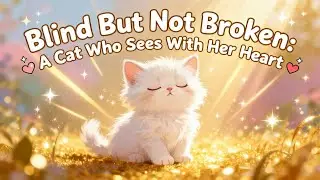 Blind But Not Broken: The Inspiring Journey of a Stray Cat Who Sees With Her Heart |
