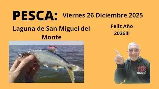 Pesca en Laguna San Miguel del Monte