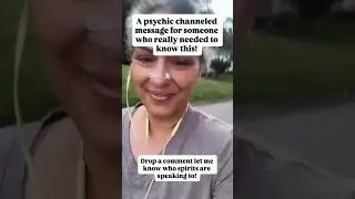 A psychic message from your spirits and guides 