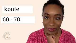 How to count 60 - 70 in Haitian Creole