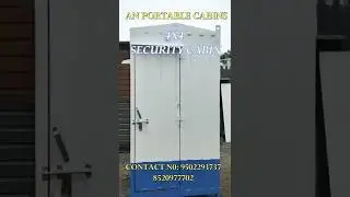 #4x4 portable security Cabins #security Cabins #AN portable Cabins #Modular Cabins #Shorts