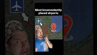 Самые неудобно расположенные аэропорты на земле ￼