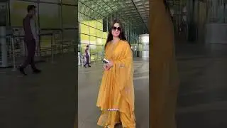&ldquo;Katrina Kaif slaying airport vibes in a stunning traditional outfit! ✨ #KatrinaKaif #AirportLook