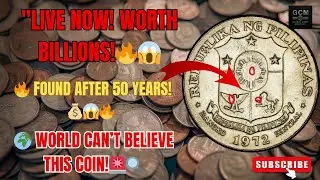 🔥LIVE: The $150 Billion Philippine 1 Peso 1972 &ndash; Errors, Value, & Selling Secrets REVEALED!
