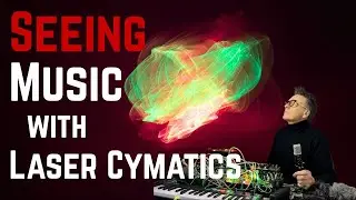 Modular Synth + Laser + Cymatics = Ethereal Music Projections