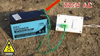 220 Volt Ac Vs UPS Battery - Will it Survive | Ps Indian Experiment