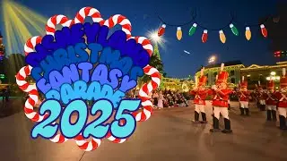 Disneyland's Christmas Fantasy Parade December 2025 -- Wide View