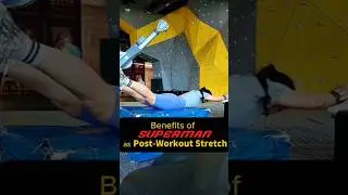 Benefits of Superman as Post Workout Stretch #superman #yoga #postworkoutstretch #sososister