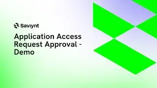 Track 9- Application Access Request Approval Demo