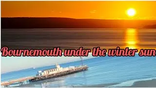 Bournemouth under the winter sun #winter #winteratthebeach #bournemouth 