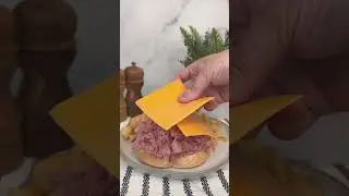 Isaly&rsquo;s Chipped Ham Hot Sandwich - A Pittsburgh Classic Reimagined! #shorts