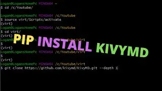Installing KivyMD with Documentation & Pre-requisite information!