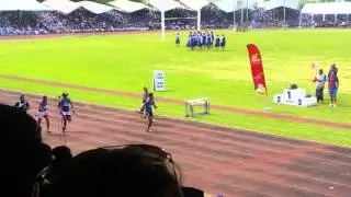 Tonga Inter  College Sports 2016 100meter final