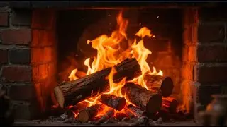 Cozy Fireplace 4K: 10 Hours of Relaxing Fire Sounds & Warm Ambience for Sleep & Stress Relief