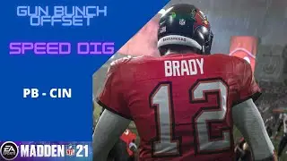 Gun Bunch Offset Speed Dig Madden NFL 21