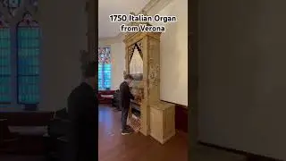 1750 Italian Organ from Verona by an anonymous builder