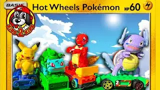 POKEMON HOT WHEELS RACING (Electric⚡️ Fire🔥 Grass🌱 Water💧 Type EVOLUTIONS)
