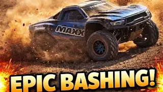 ПЕРВЫЙ ЗАПУСК TRAXXAS MAXX SLASH 6S! БЕЗУМНАЯ МОЩНОСТЬ И ПОЛНЫЙ ОБЗОР! ПОЛНЫЙ ТЕСТ SEND BASH!