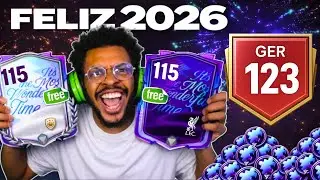GANHEI o MELHOR 115 GRÁTIS no ÚLTIMO PACK do ANO no FC MOBILE