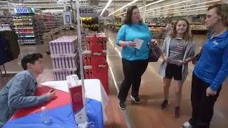 Olympic medalist Nathan Chen at Pleasant Grove Walmart