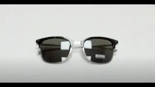 Hugo Boss Sunglasses Model- 1028/F/S Color- 086QT Dark Havana/Green Lenses