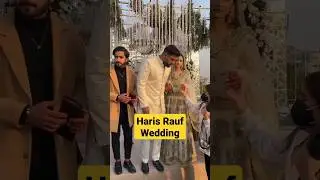 Haris Rauf Wedding#shorts #youtubeshorts #wedding