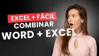 Cómo combinar Word con Excel paso a paso: Combinar correspondencia fácil y rápido #excel