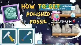 Easy Tutorial : How to Get Polished Fossil in Growtopia