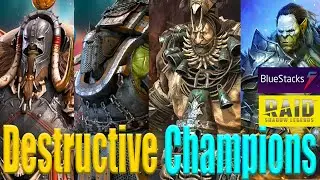 Destructive Champions in RAID