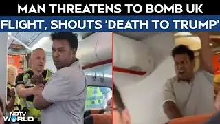 Viral Video: Man Arrested For Threatening To Bomb UK Flight, Shouting 'Allahu Akbar', Death To Trump