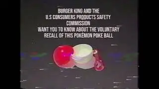 Burger King Pok&eacute;mon Ball Recall (REMAKE)