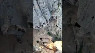 ⛪ Selime Cathedral | Ancient Kingdom of Cappadocia | Relaxing Music & Calming Sounds 🎵 #shorts #calm