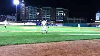 Jose Bautista grand slam, New Hampshire Fisher Cats, Aug. 23, 2012
