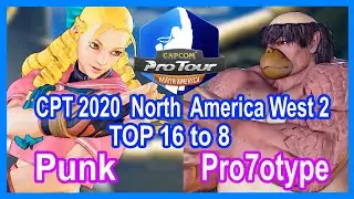 SFV CPT 2020 North America West 2 | Pro7Otype (Honda) VS Punk (Karin)
