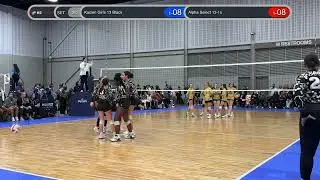 Kaizen Girls 13 Black vs Alpha Select 13-1s, 2024-02-25, Day 2, Match 2, 3rd Set