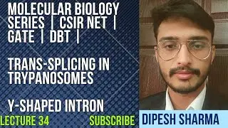 Molecular Biology Lecture 34 | Trans Splicing In Trypanosomes | Y Shaped Introns | CSIR NET | GATE |