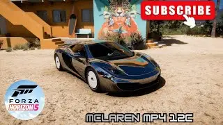 McLaren MP4-12C Beast Mode! Walkaround + High-Speed Drive FH5