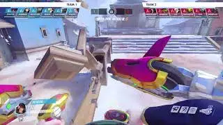 Overwatch | Tank VOD | Flexing on all tank players