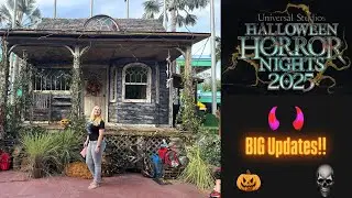 FINAL HHN 2025 Updates 🎃 | Scare Zones, NEW Merch & Treats Before Opening Night!