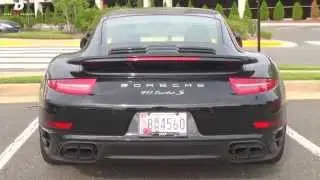 2014 Porsche 911 Turbo S - Launches // Accelerations // Sound