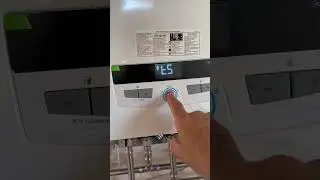 Как ограничить мощность электрического котла ECA Arceus #сантехника #eca #отопление