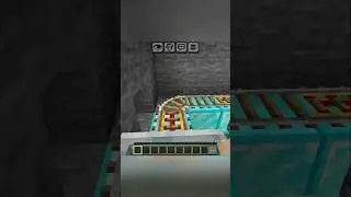 Crazy Minecraft Roller Coaster Ride! #shorts #minecraft #minecart