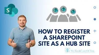 How to register a SharePoint site as a Hub site