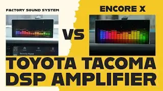 2020-2023 TOYOTA TACOMA WITHOUT JBL | DSP Amplifier Installation