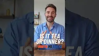 Is it tea or dinner? | north vs south battle ft. @Brit-speak