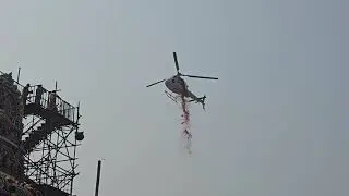 🌀 கீரம்பூர் எட்டுகை அம்மன் திருமுழுக்கு விழாவில் ஹெலிகாப்டர் 🌀