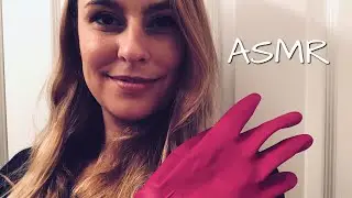 ASMR !  Relaxing Soap Water and Rubber Gloves (Playtex)