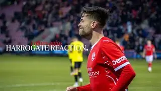 HARROGATE REACTION | Calum Agius Scores On His 50th Appearance For The Railwaymen